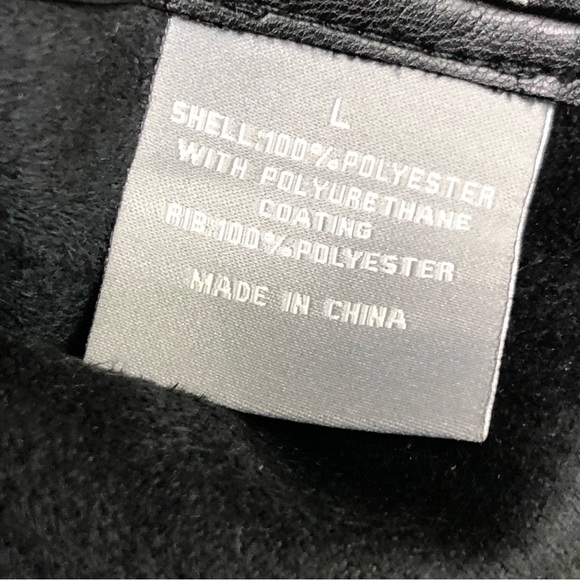 Bagatelle Black, vegan leather open closure jacket - Picture 5 of 11